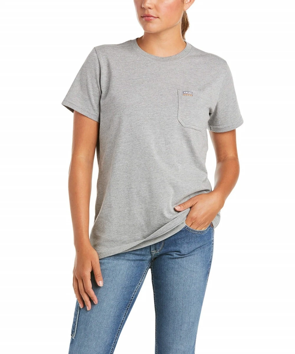 Ariat Women's Rebar Cotton Strong Tee 1 Ariat Women's Rebar Cotton Strong Tee