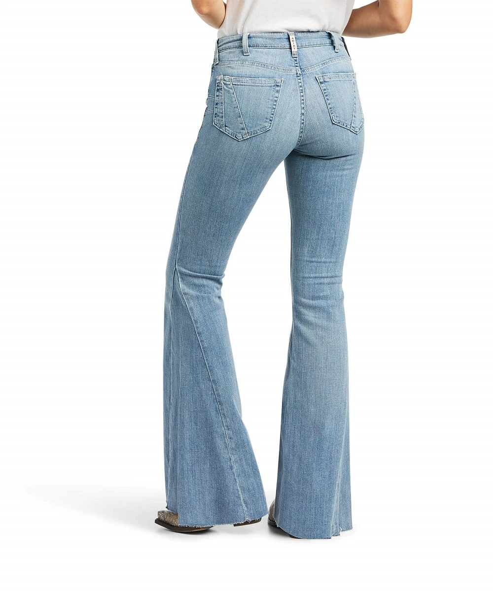 Ariat Women's R.E.A.L. High Rise Alondra Flare Jean 2 Ariat Women's R.E.A.L. High Rise Alondra Flare Jean - Image 2