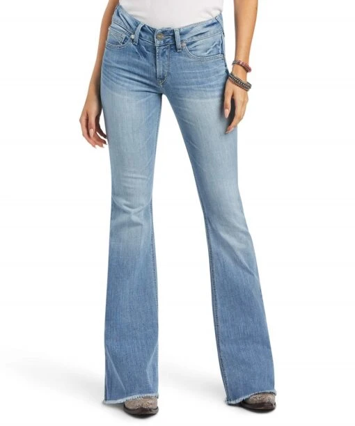 Ariat Women's R.E.A.L. Regina Flare Jean 6 Ariat Women's R.E.A.L. Regina Flare Jean -Outlet Everyday Chic Apparel Store 10040503 front