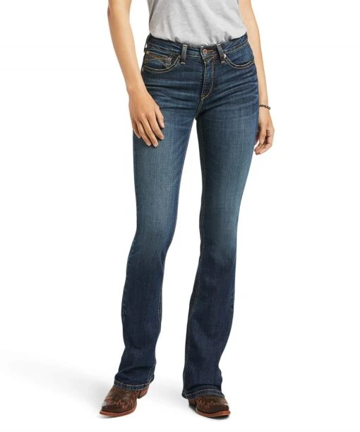 Ariat Women's R.E.A.L. Fernanda Boot Cut Jean -Outlet Everyday Chic Apparel Store 10040802 front