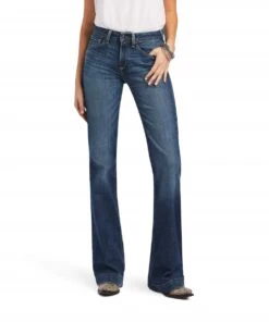 Ariat Women's Slim Trouser Daphne Wide Leg Jean