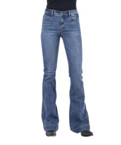 Stetson Women's High Rise Flare Jean
