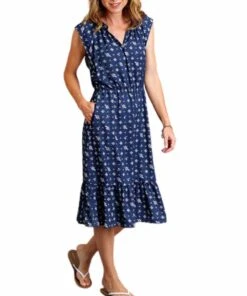 Outlet Everyday Chic Apparel Store 15 Stetson Women's Vintage Ditzy Dress