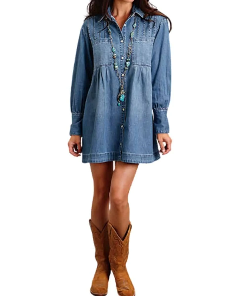 Stetson Women's Denim Dress 1 Stetson Women's Denim Dress