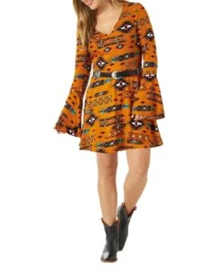 Outlet Everyday Chic Apparel Store 13 Wrangler Women's Peekaboo Back Dress