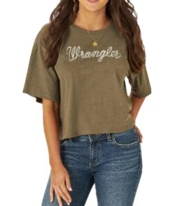 Wrangler Women's Retro Cropped Tee
