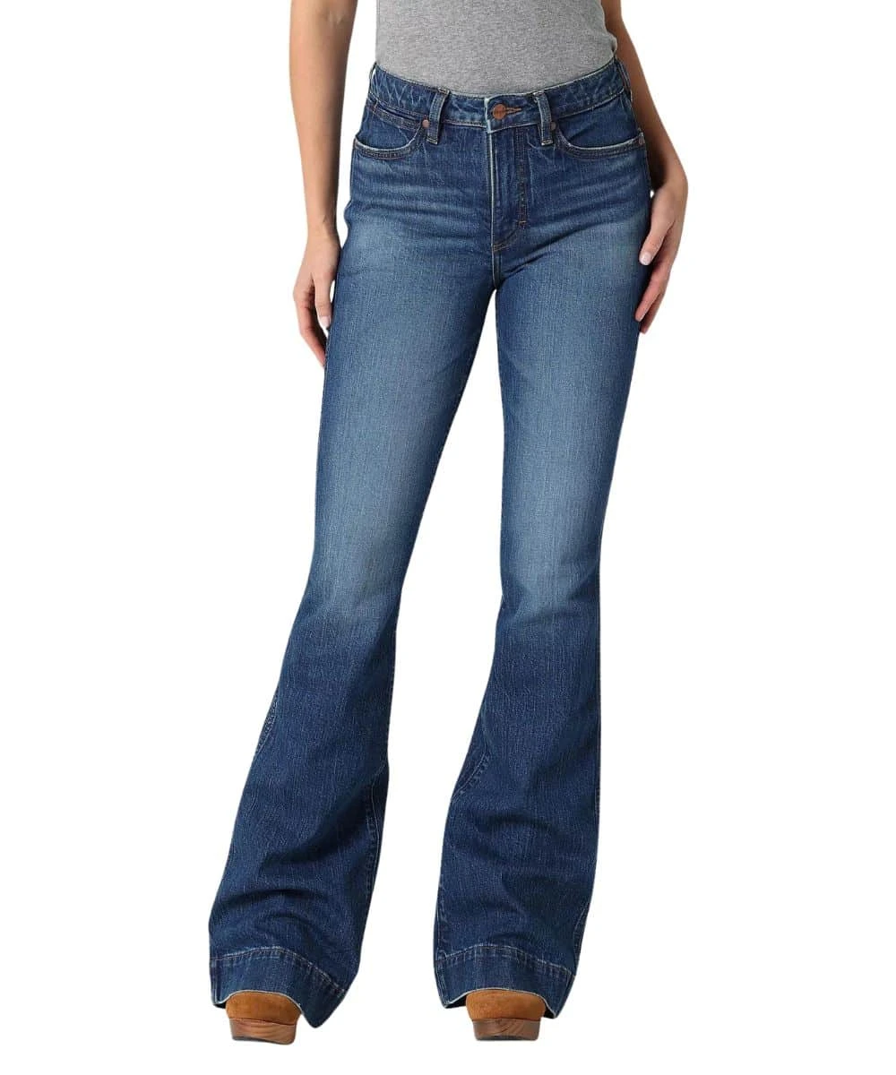 Wrangler Women's Retro Premium Trouser Jean 1 Wrangler Women's Retro Premium Trouser Jean