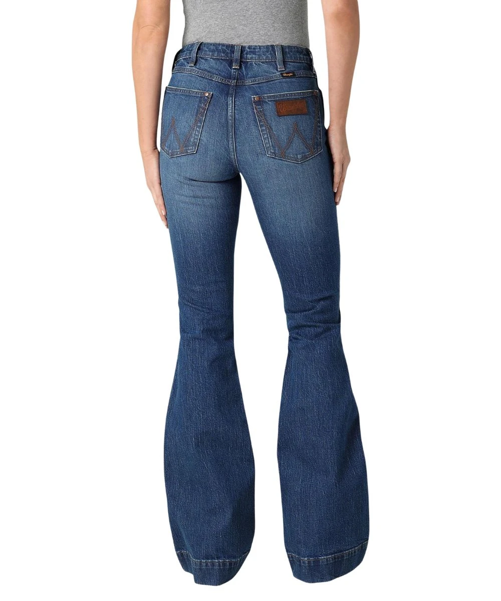 Wrangler Women's Retro Premium Trouser Jean 2 Wrangler Women's Retro Premium Trouser Jean - Image 2