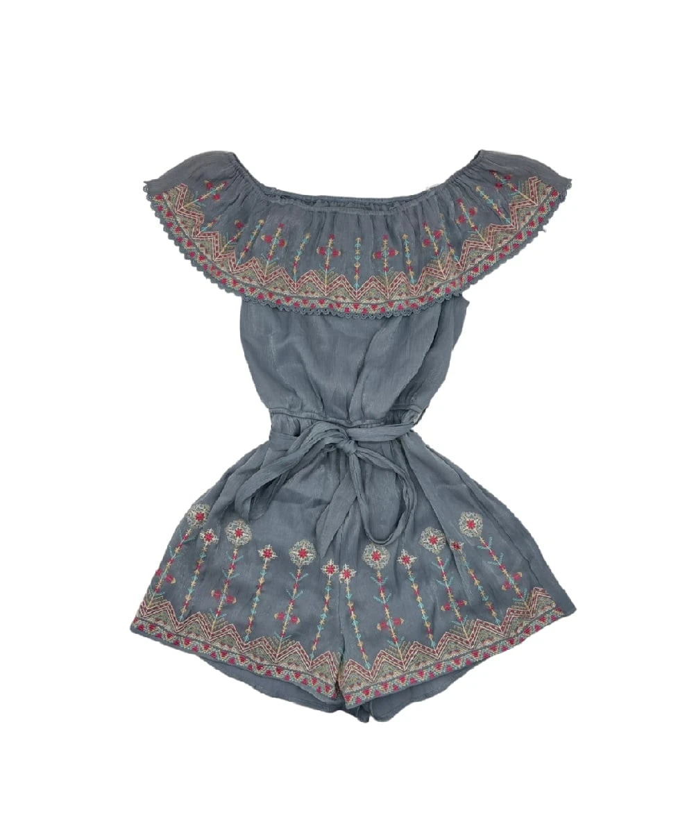 Cowpokes Bootique Women's Shimmery Romper 1 Cowpokes Bootique Women's Shimmery Romper