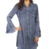 Scully Women's Bell Sleeve Denim Dress