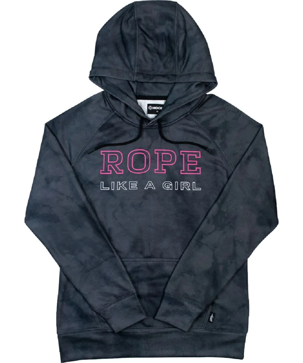 Hooey Women's Rope Like A Girl Hoodie 1 Hooey Women's Rope Like A Girl Hoodie
