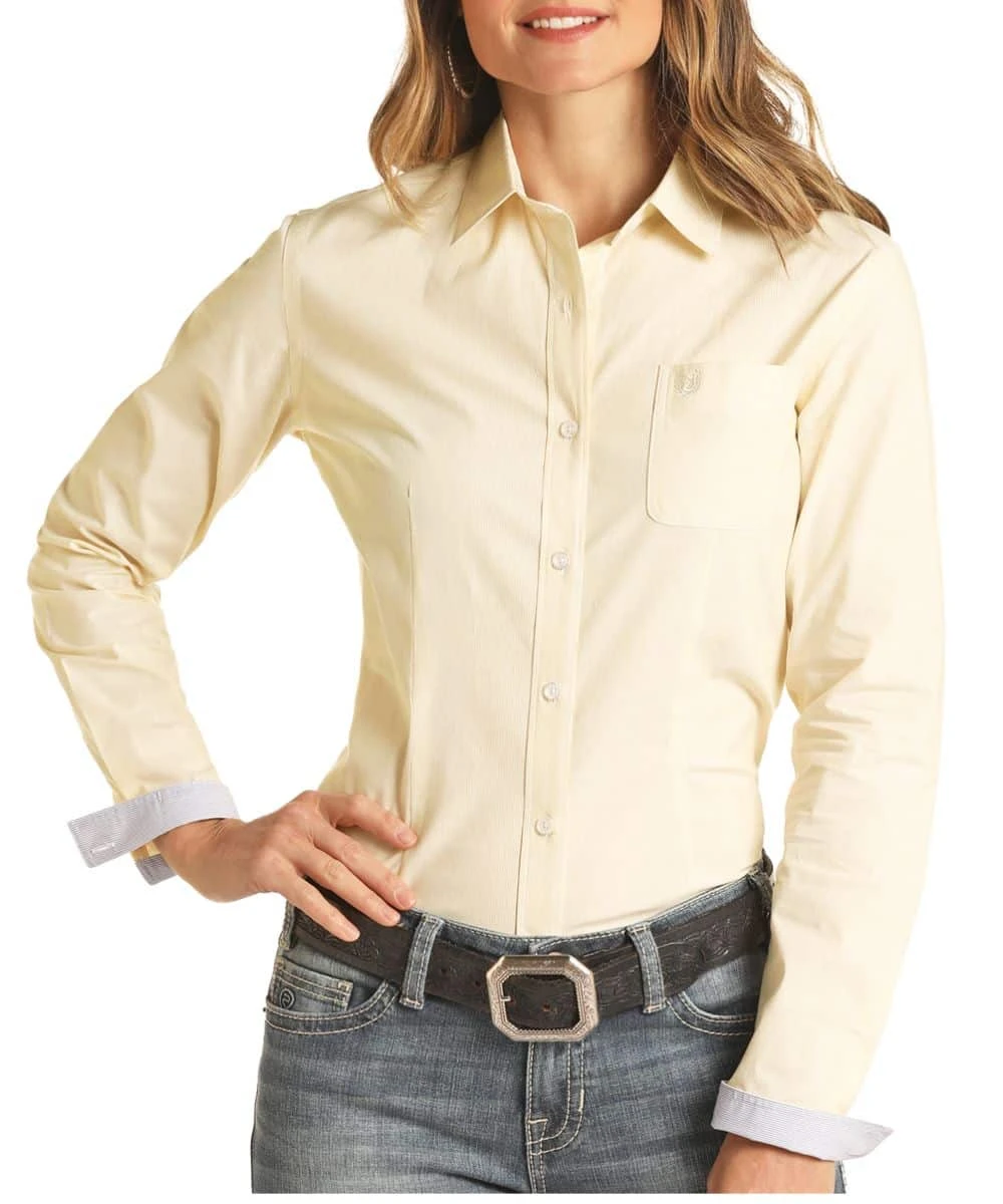 Panhandle Women's Button Down Shirt 1 Panhandle Women's Button Down Shirt