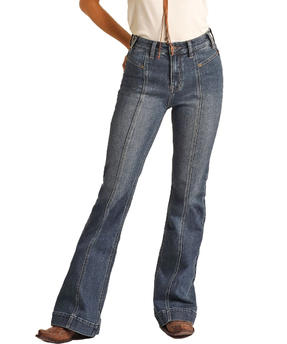 Panhandle Women's High Rise Trouser 1 Panhandle Women's High Rise Trouser