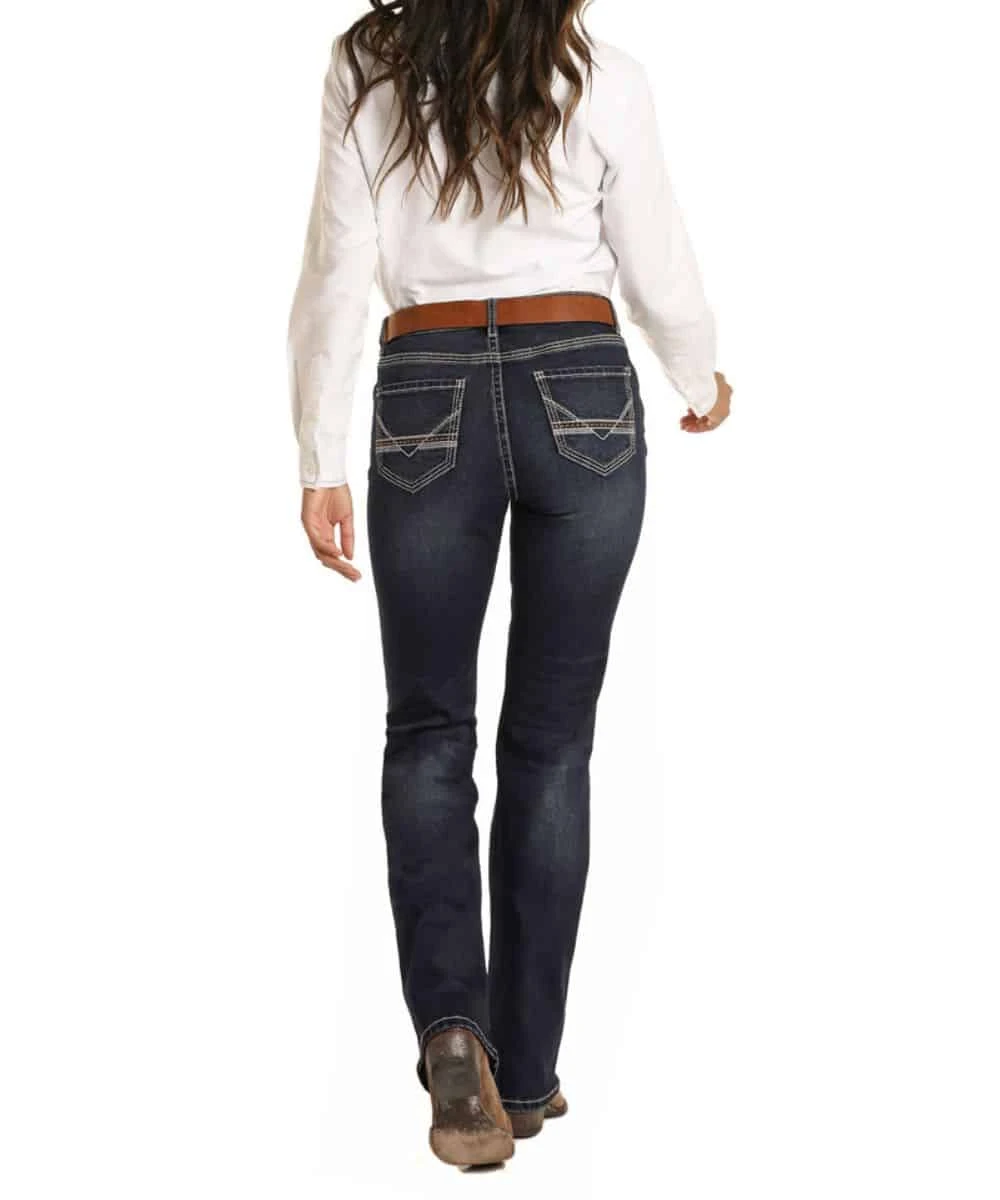 Rock & Roll Cowgirl Women's Riding Jean 2 Rock & Roll Cowgirl Women's Riding Jean - Image 2