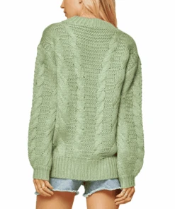 Cowpokes Bootique Women's Sage Cable Knit Sweater -Outlet Everyday Chic Apparel Store products Untitled 3.pngb bcdc3b7a 3119 42b4 9e50 60919ca3a2ae
