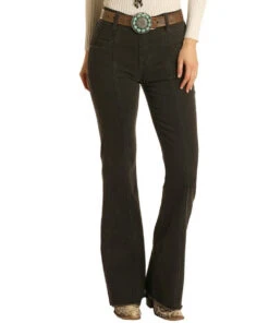 Rock & Roll Cowgirl Women's High Rise Extra Stretch Trousers