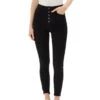 Kancan Women's Evie Ultra High Rise Black Super Skinny Jean